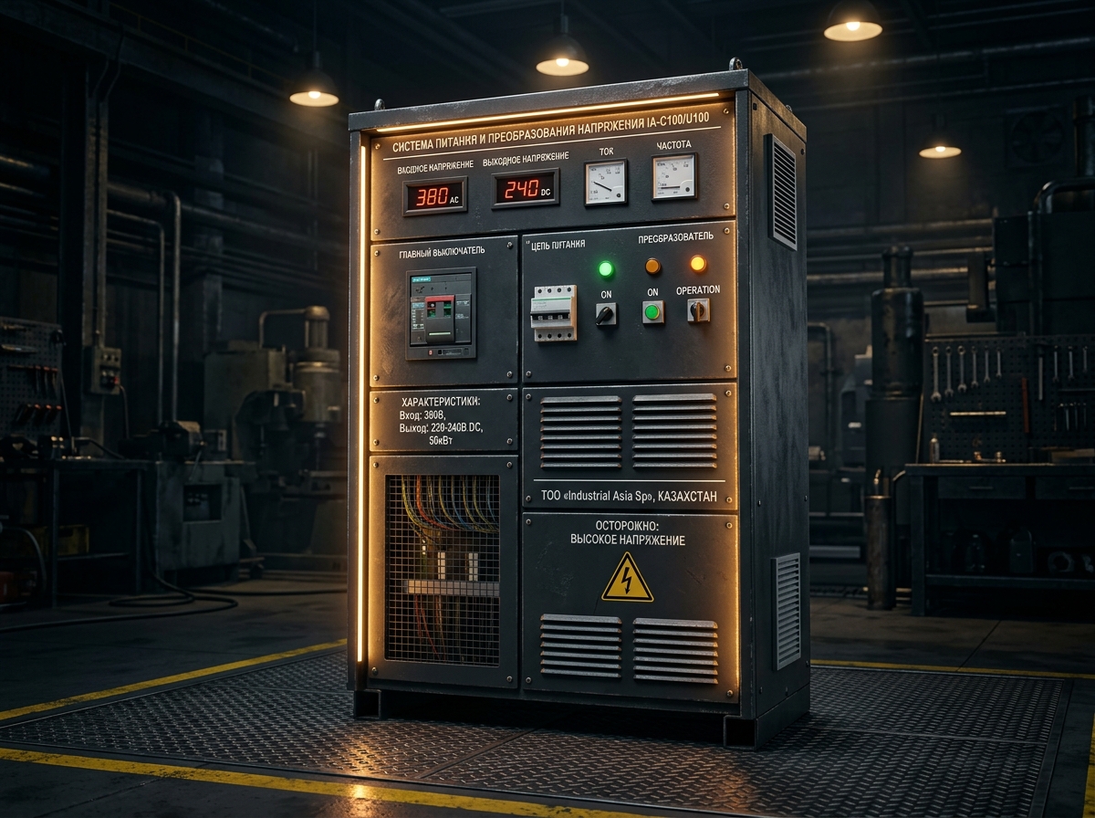 Преобразователи напряжения и системы питания производства Industrial Asia Sp